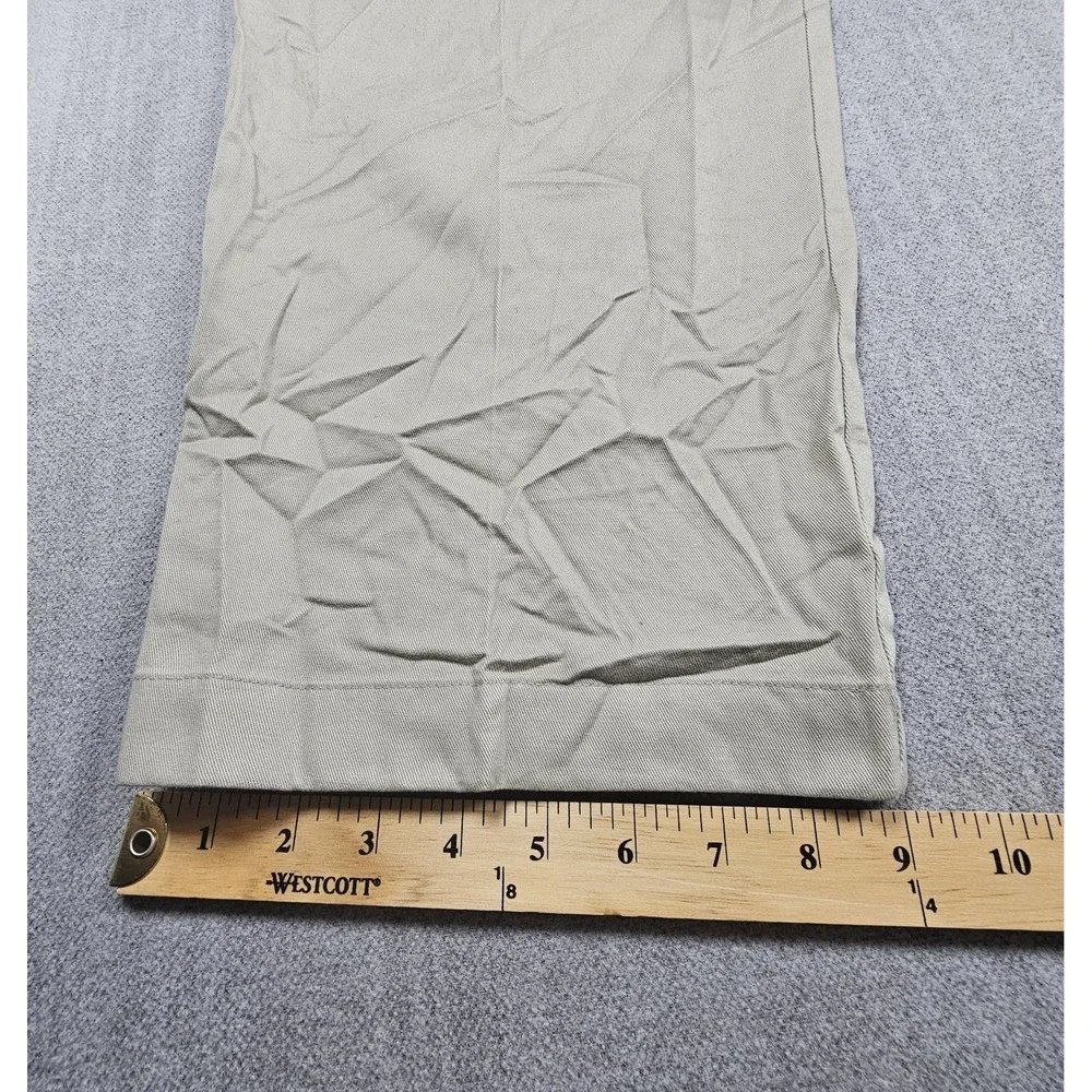 Roundtree and Yorke Non‎ Iron Performance Chino Men's Beige Pants Size 48x32